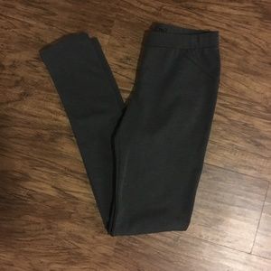 BCBGMAXAZRIA ZIP LEGGINGS